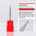 Professional small ball diamond nail drill bit for Russian manicure and cuticle removal - Russian Small Ball F