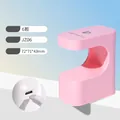 Tragbare rosa Mini-UV-LED-Nagellampe für schnell trocknendes Gel-Nagellack Modell JZ06 - Offener Steckdosenstil / Rosa
