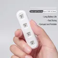 Portable handheld white UV LED nail lamp with 4 curing beads for fast gel polish drying - Nail Lamp jz03 White / White