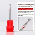 Russian style diamond nail drill bit for cuticle removal and professional nail prep - Russian UFO F