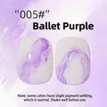 Nail art marble smudge liquid in Ballet Purple 005# for professional gradient effect - Ballet Purple (5#)