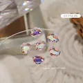 Oval Transparent Rosa
