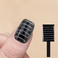 Strong square nail magnet tool for creating professional straight line cat eye nail effects - Straight Line