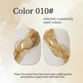 Oolong tea marble nail watercolor ink for gradient smudge effects color 010 SKU swatch - Oolong Tea (10#)