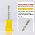Professional XF extra fine diamond nail drill bit for precision cuticle removal and manicure - Oval XF