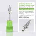 Tapered tungsten steel nail drill bit for cuticle removal and gel polish grinding - Umbrella C Teeth