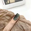 Dark green cat-eye gel nail polish with shimmering magic stone effect, shade N.11 - 11#