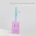 Professional mint green nail polishing mandrel axis with 3.1mm diameter for electric nail drills - Drill Mandrel (zqgj0182-01) / Mint Pink Blue