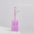 Mandrin de polissage d'ongles rose en acier inoxydable, diamètre 3,1 mm pour ponceuses. - Mandrin De Perçage (05#) / Rose rosé