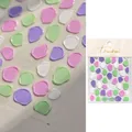3D embossed wax seal nail art stickers in pastel macaron colors - Macaron Wax Seal Style / ms421
