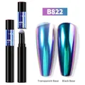 Nagel Luftkissen Zauberspiegel Stift B822 mit Aurora holografischem Chrom-Effekt - Aurora Blau (B822)