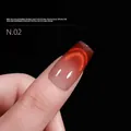 Shimmering dopamine cat eye nail polish glue with double light effect in reddish shade N.02 - 15ml / Dopamine Cat Eye Gel 02#