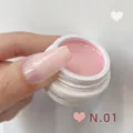 Professional gradient nail art patting gel in soft pink color N.01 for DIY manicure - Light Pink / No.01