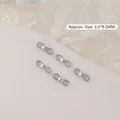 Silver bow-shaped nail art charm with a small pearl, 3.5x8.5mm size for DIY manicure kits - Silver Bowknot / 1 Piece/Pack (3*8mm)