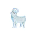 Statuina di capra in cristallo champagne iridescente ornamento zodiaco lusso - Stile B Capra / 48x18x51mm / Aurora boreale