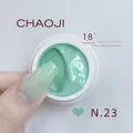 Mint green nail stamping gel for professional gradient nail art, shade N.23 - No.23
