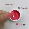 Professional coral pink patted nail gel for gradient nail art and creative DIY manicure - No.29