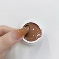Professional coffee brown nail stamping gel shade N.36 for gradient manicure art designs - No.36