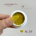 Mustard yellow nail stamping gel N.39 for gradient nail art professional manicure - No.39