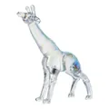 Schillernde Giraffenfigur aus Kristallglas mit Regenbogen-Finish für die Dekoration - AB-Farbe