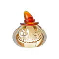 Citrouille décorative en cristal ambré avec chapeau de sorcier pour décor d'Halloween - Citrouille avec chapeau / 48*48*50mm 102g / Champagne