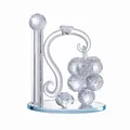 Sparkling crystal grape figurine ornament with faceted glass beads for elegant home decor - Grape Tree With Base - Large / 140x150mm