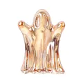 Iridescent golden crystal ghost figurine ornament for Halloween home party decorations - Champagne Ghost (B-Style) / 50x28x72.5mm