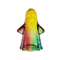 Colorful iridescent crystal glass cartoon ghost figurine ornament for Halloween decor - Tall Ghost Style / 43x68mm / Multicolor