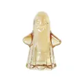 Handcrafted crystal ghost figurine in amber finish for Halloween home decor - Tall Ghost Style / 43x68mm / Champagne