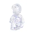 Luxuriöses irisierendes Doppel-Totenkopf-Kristall-Ornament für Halloween-Heimdekor - Doppelte Totenköpfe Gestapelt (Typ B-3) / AB-Farbe