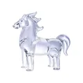 Élégante figurine de cheval en cristal clair pour une décoration de maison de luxe - Little pony--ash 60*16.5*50mm25g