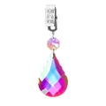 Pince à nappe en cristal AB iridescent avec pendentif décoratif en forme de larme - Tablecloth clip ab color--50 new gourds about 10cm25g