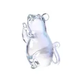 Elegante statuina topo in cristallo cangiante per decorazione zodiaco cinese - Topo (Rat) / 46*33.5*62mm (76g) / Colore AB (Cangiante)