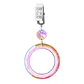 Poids de nappe en cristal AB iridescent pour décoration de table de mariage et de fête - Tablecloth clip ab color--50 crystal circle about 10cm25g