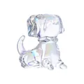 Iriserend kristalglas puppy beeldje ornament voor huisdecoratie in de woonkamer - Hond (Dog) / 40*50*53mm (66g) / AB-Kleur (Iriseerend)