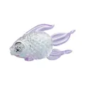Statuetta di pesce in vetro viola soffiato a mano per decorazione di casa e ufficio - Pesce Rosso Piccolo Viola