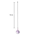 Pendentif en cristal de 14 pouces pour décoration de lampe et jardin - Pendentif Chaîne à Billes 40 / Rose