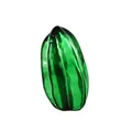 Nahaufnahme einer grünen Kristall-Sternfrucht mit Hochglanz-Finish - Sternfrucht-Stil / 64*35mm / Grün
