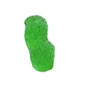 Transparente grüne Kristall Erdnuss Maskottchen Ornament für chinesische Hochzeitsdeko - Erdnuss / Grün