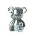 Moderna statuetta di orso in cristallo champagne AB per un elegante decoro della casa - Orso Grigio Fumo