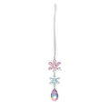Ιριδίζουσα ακρυλική χιονονιφάδα sun catcher με πρίσμα δάκρυ για χριστουγεννιάτικο δέντρο - 45 Χιονονιφάδα - Ιριδίζων