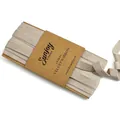 Premium 1cm beige single-sided velvet ribbon for DIY crafts and gift wrapping. - Flocked Ribbon (5171#) / 1cm x 5 Yards / Beige