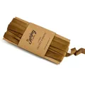 Premium 1cm brown single-sided velvet ribbon for DIY crafts and gift box wrapping - Flocked Ribbon (6673#) / 1cm x 5 Yards / Brown