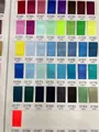 Professional color swatch card for satin ribbons featuring diverse shades and codes. - 1.5cm*100 Yards