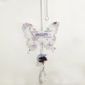 Attrape-soleil papillon en acrylique avec pendentif en cristal cadeau commémoratif pour maman - Style B Papillon Acrylique-Bonne Maman / Longueur Totale 38cm