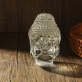 Minimalistisch kristallen Boeddhahoofd beeldje voor moderne bureau huis decoratie - Boeddha Hoofd / 48*78.9mm