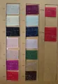 Glitter metallic thread ribbon swatches in various colors for DIY hair bows and gift wrapping - Multi-Color Available (SRC50) / 2.5cm Width 50 Yards Length