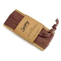 1cm dusty pink single-sided velvet ribbon for DIY crafts and gift wrapping - Flocked Ribbon (8616#) / 1cm x 5 Yards / Bean Paste Red
