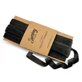 1cm black single-sided velvet ribbon for DIY crafts and gift wrapping, 5 yards - Flocked Ribbon (8583#) / 1cm x 5 Yards / Black