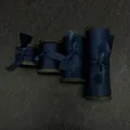 Nastri di seta blu navy di alta qualità in quattro larghezze per decorazioni DIY - Stile (#7444) / 2cm x 5 Yards / Blu Navy Scuro